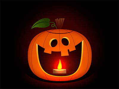 Halloween Gif #4 Pumpkin + Time Lapse animation halloween loop motiondesign motiongraphics pumpkin