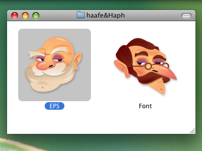 Haäfe&Haph Custom Icons font haafehaph icons