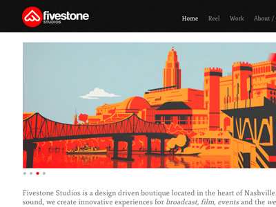 New Fivestone Site fivestone webdesign