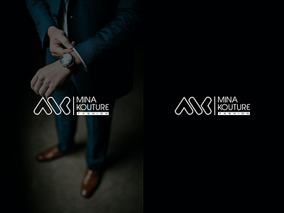 MK-Logo Design for Men's Fashion Website