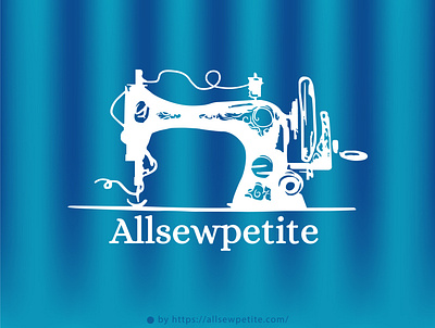 Allsewpetite Logo design brand brand design brand identity branding design illustration illustrator logo logo design logo designer logodesign metchine swing matchine typography ui vector