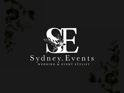 Logo design for "Syeney Events" brand.