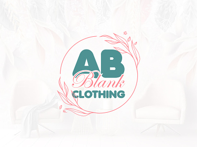 This logo is for AB blank clothing. ab ab logo beauty logo blank blank logo logo logo idea logo shapes professional logo unique logo
