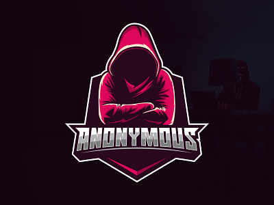 Anonymous Logo anonymous anonymous logo brand branding design illustration illustrator logo vector