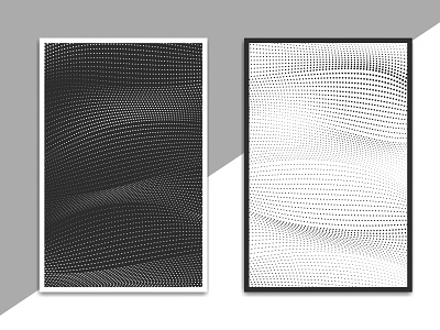 Halftone abstract background design in vector format