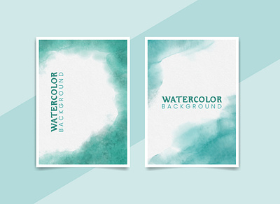 Hand painted watercolor vector background design a4 a4 background abstract background background background vector green background print background vector watercolor watercolor art watercolor background watercolor vector
