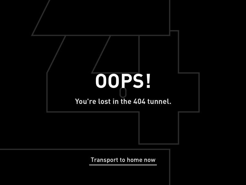 Daily UI #008 404 Page 008 404 dailyui error not found page web website