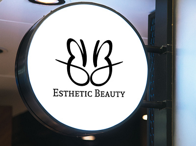 ESTHETIC BEAUTY branding graphic design illustration logo typography vector
