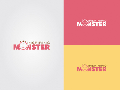 INSPIRING MONSTER LOGO branding design graphicdesign illustration logo logo design logotype monster vector