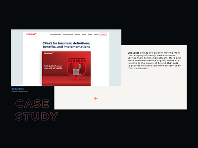 Case study card card case study product design ui ux website