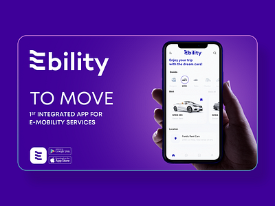 Ebility app campaign advertising automotive campaign electric car ev ui