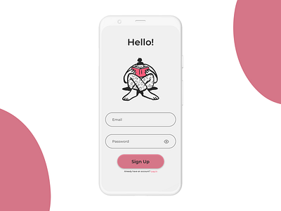 DailyUi 001  - Sign Up