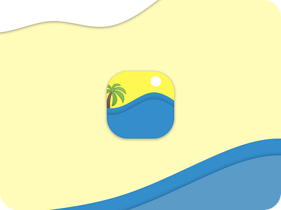 DailyUi 005 - App Icon appicon beach concept dailyui figma figmadesign icon minimal summer