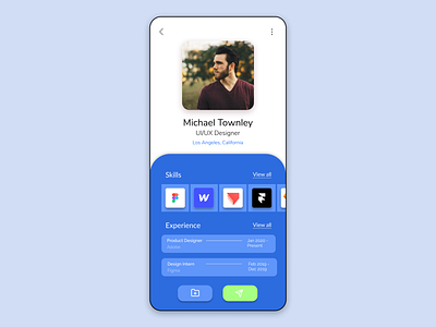 DailyUi 006 - User Profile