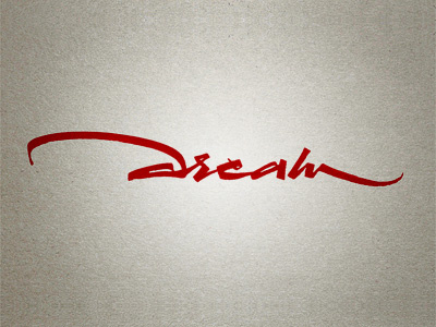 Dream calligraphy