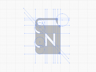 Book N logotype symbol
