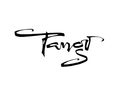 Tango calligraphy logotype