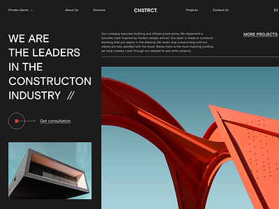 Construction Company Website