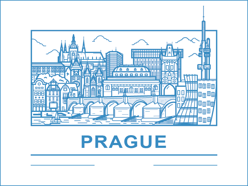 Prague by Filip Benda on Dribbble