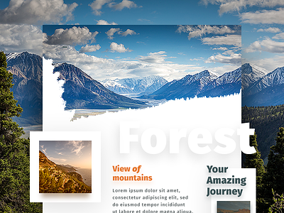 Forest | Landing Page benda design dribbble forest invite ios iphone landingpage product ux website