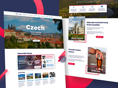 Landing Page Concept | Czech