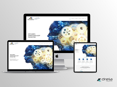 Webdesign for german engineering company