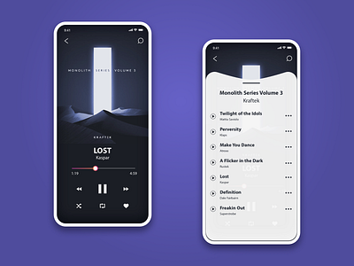 Daily UI #009 dailyui dailyui 009 music app ui ui design