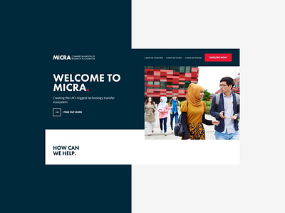 Micra Gateway Website business incubator investing investor ui ui design uiux user journey ux web web design webdesign website website design website development