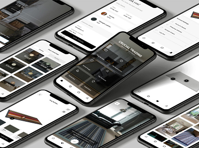 Crucial Trading Mobile App app app design flooring flooring design luxury design mobile app ui ui design ux