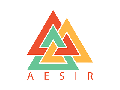 Aesir Corporation design environment game logo