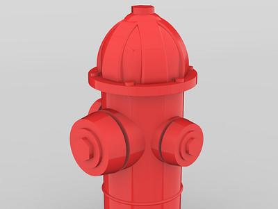 Fire Hydrant 3d 3d model fire hydrant model vectary