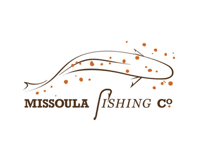 Missoula Fishing Logo vector illustration fish logo