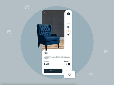 furniture shopping app concept adobe xd animation branding concept exploration furniture home decor interaction interior micro interaction product product design shopping technology ui user experience visual design