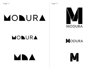 Modura Logo design branding design logo logodesign logodesignchallenge ui
