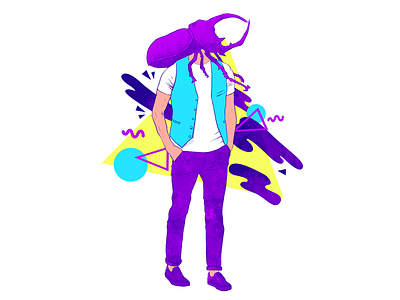 Party Boy beetle color design