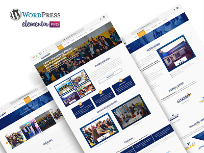 Professional WordPress Website: Centro Educacional Altazor.