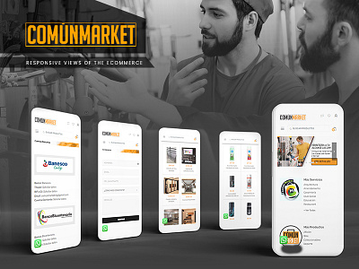 Professional Ecommerce WordPress - Común Market. ecommerce elementor fortunatodavid ninjagrowthnow tienda tiendavirtual web website websitedesign wordpress