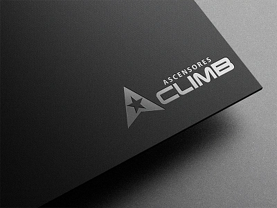 Branding - Ascensores CLIMB branding corporative graphic design identidad corporativa imagotype logo logotype marca marcas ninjagrowthnow papaper logo paper