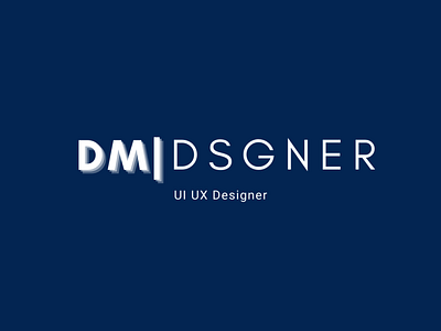logo simple - DMdsgner design icon illustration logo