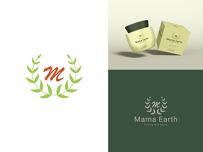 Mama Earth - Minimalist Logo Design beauty product branding design graphic design illustration logo mamaearth vector visual design