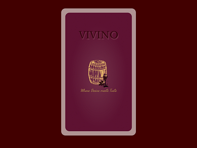 Wine app preloader for VIVINO adobe illustrator design art figma illustration photoshop preloaders ui ux ui