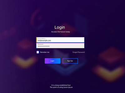 Login Page