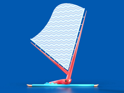 Letter Y 36daysoftype 36daysoftypea 3d characterdesign letter typography yachting