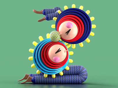 Letter Z 36daysoftype 36daysoftypea 3d characterdesign letter typography zorba football