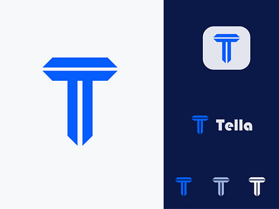 T logo