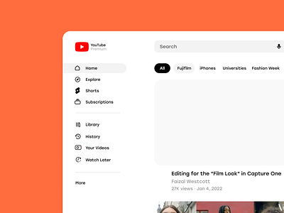 New YouTube Icons in redesign by Nick S.