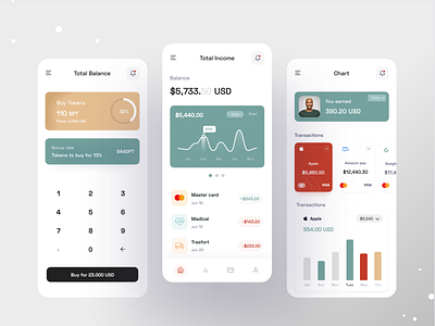 Finance: mobile banking app