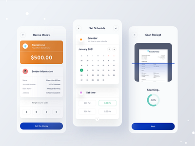 Finance mobile banking app 💸 by Twinkle on Dribbble