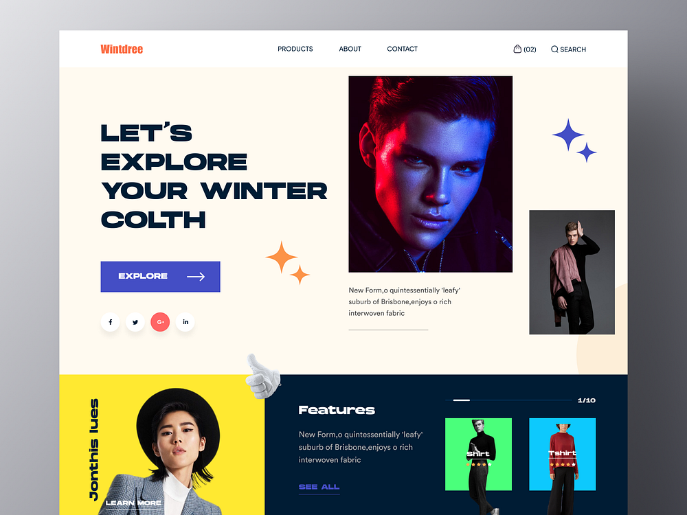 Bold E-com Web Exploration 🔥🔥 by Twinkle on Dribbble