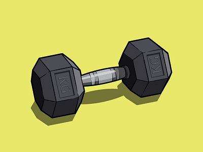 Dumbell design dumbbell dumbell fitness flat gym health heavy illustration minimal strong strongman vector weight weight lifting weightlifting weights